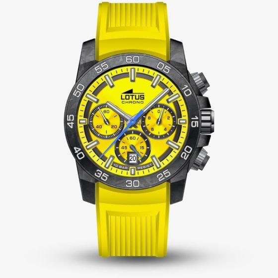Lotus Mens Yellow Chronograph Watch L18974/5