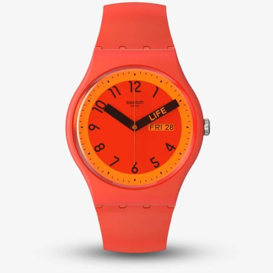 Swatch Proudly Red Watch SO29R705