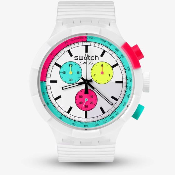 Swatch The Purity Of Neon Watch SB06W100