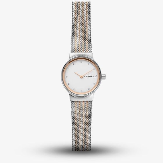 Skagen Freja Two Colour Mesh Bracelet Watch SKW2699