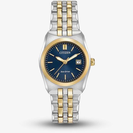 Citizen Ladies Corso Two Tone Bracelet Watch EW2294-53L