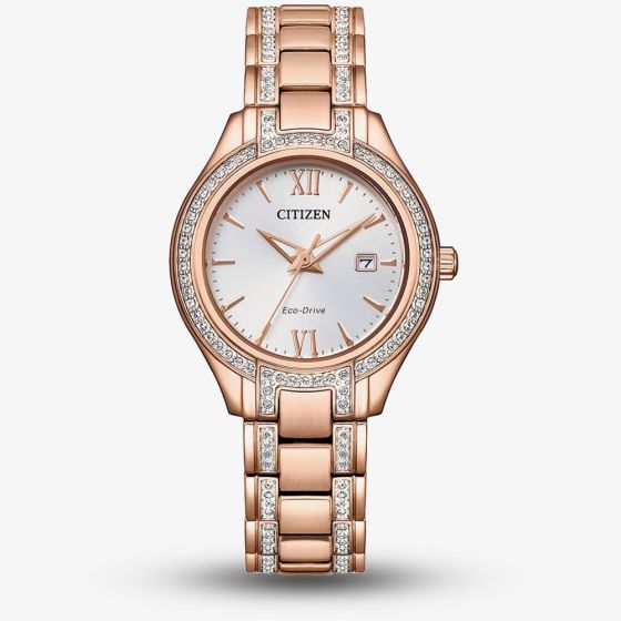Citizen Ladies Silhouette Crystal Watch FE1233-52A