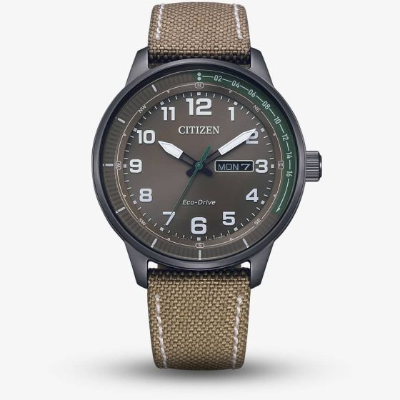 Citizen Weekender Eco-Drive Beige Watch BM8595-16H