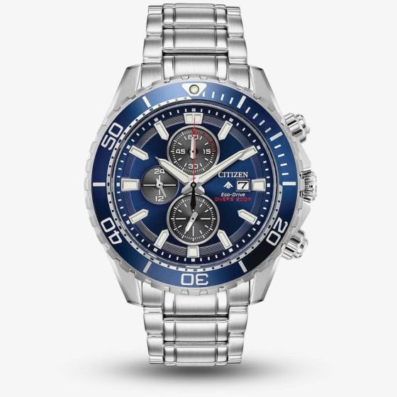 Citizen Mens Promaster Diver Chronograph Bracelet Watch CA0710-82L