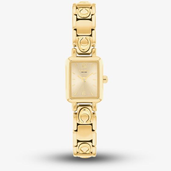 Coach Ladies Mara Gold Plated Bracelet Watch 14504672
