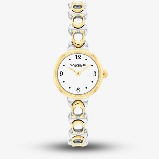 Coach Ladies Iris Two Tone Bracelet Watch 14504653