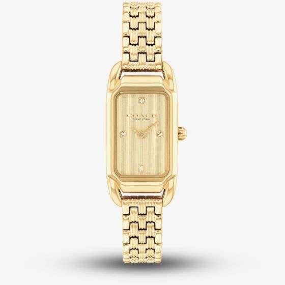 Coach Ladies Cadie Gold Tone Bracelet Watch 14504629