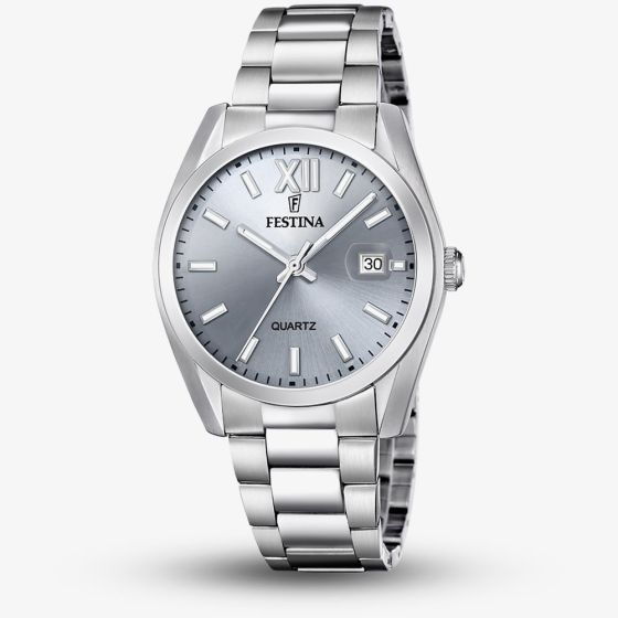 Festina Mens Classic Grey Dial Watch F20707/1