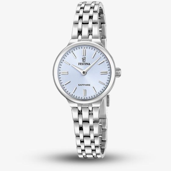 Festina Ladies Mademoiselle Light Blue Dial Watch F20744/3
