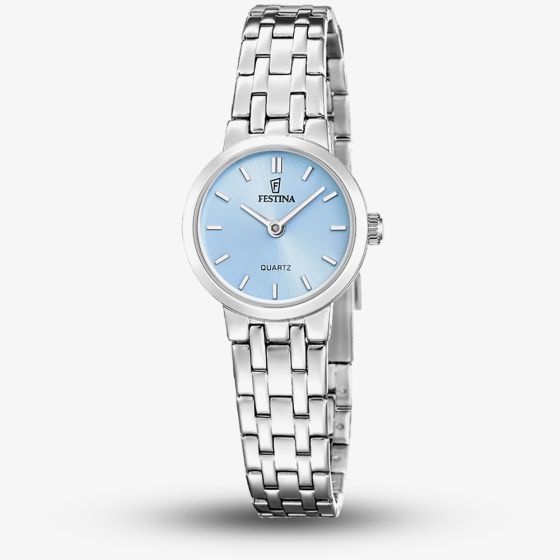 Festina Ladies Mademoiselle Light Blue Dial Watch F20746/3