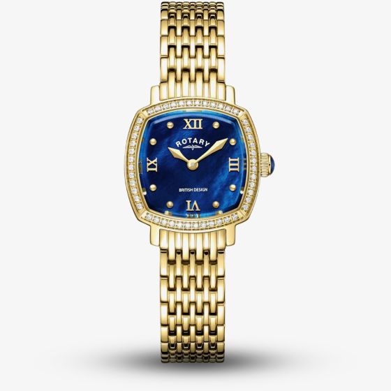 Rotary Rotary Traditional Crystal Set Blue Watch LB05813/92
