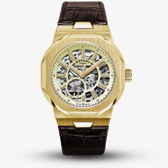 Rotary Mens Regent Skeleton Watch GS05418/03