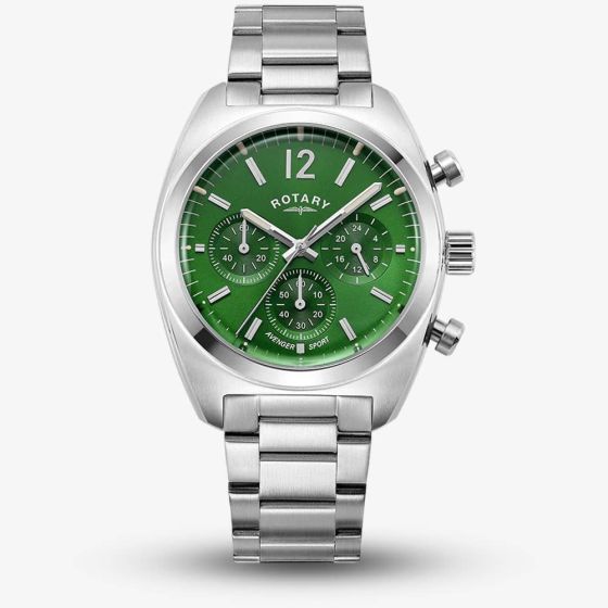 Rotary Avenger Sport Green Chronograph Watch GB05485/24