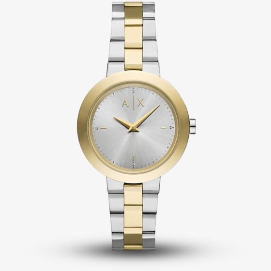 Armani Exchange Ladies Jackie Two Tone Watch AX5171
