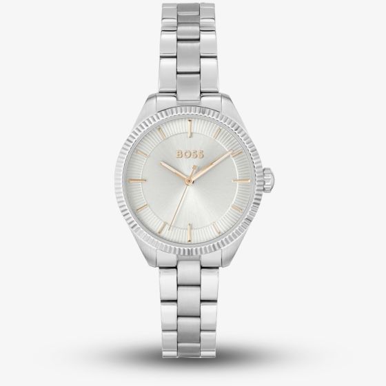 BOSS Sage Ladies Silver Watch 1502726