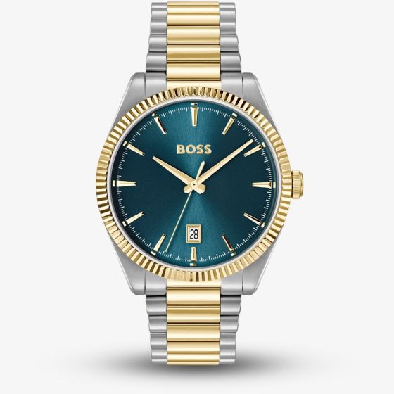 BOSS Mens Cheswick Two Colour Bracelet Watch 1514311