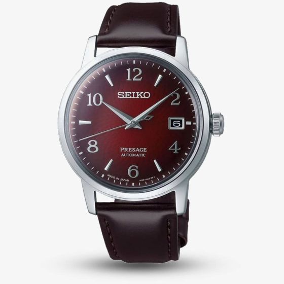 Seiko Presage Cocktail Time Negroni Automatic Strap Watch SRPE41J1