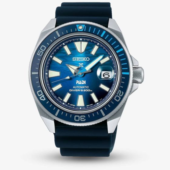 Seiko Mens Prospex "Great Blue" Samurai Scuba Padi Special Edition Watch SRPJ93K1