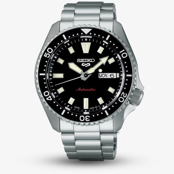 Seiko Mens 5 Sports SKX Redux Kuro Black Watch SRPL85K1