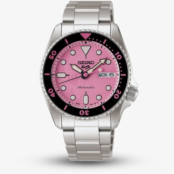 Seiko Limited Edition 5 Sports x Pink Panther Watch SRPM07K1