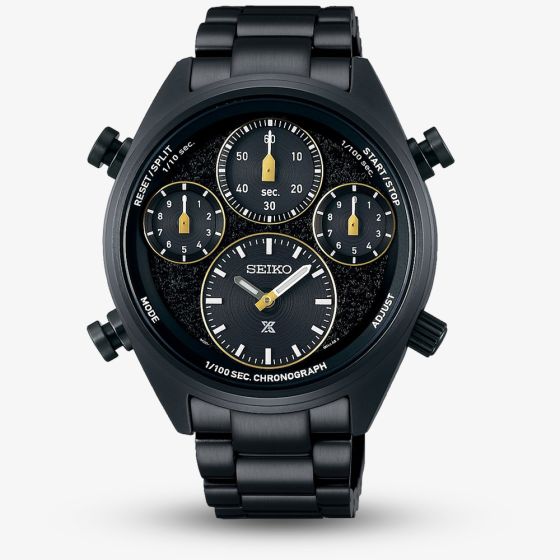 Seiko Mens Prospex One Hundredth Of A Second 2023 World Athletics Limited Edition Speedtimer Watch SFJ007P1