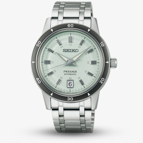 Seiko Presage Style 60s Ice Green Dial Watch SRPL71J1
