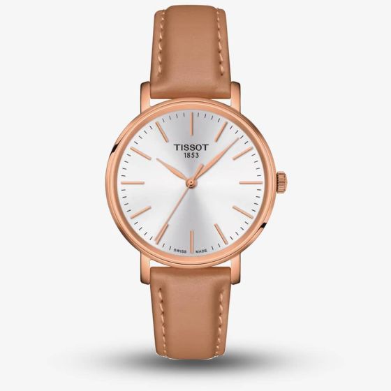 Tissot Everytime Lady Rose Gold Plated Watch T143.210.36.011.00