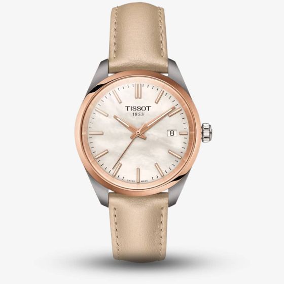 Tissot PR 100 Mother Of Pearl Cream Watch T150.210.26.111.00