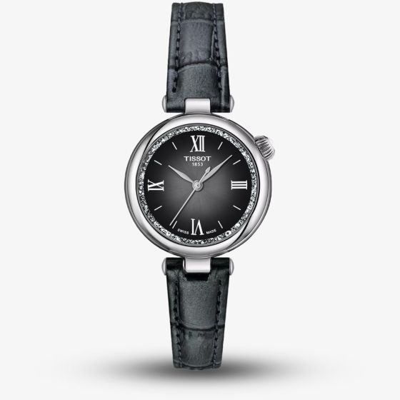 Tissot Ladies Desire Grey Leather Strap Watch T152.010.16.038.00