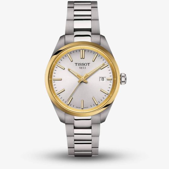 Tissot PR 100 Gold & Silver Watch T150.210.21.031.00
