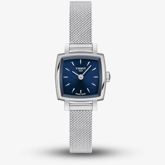 Tissot Lovely Square Silver & Blue Watch T058.109.11.041.00