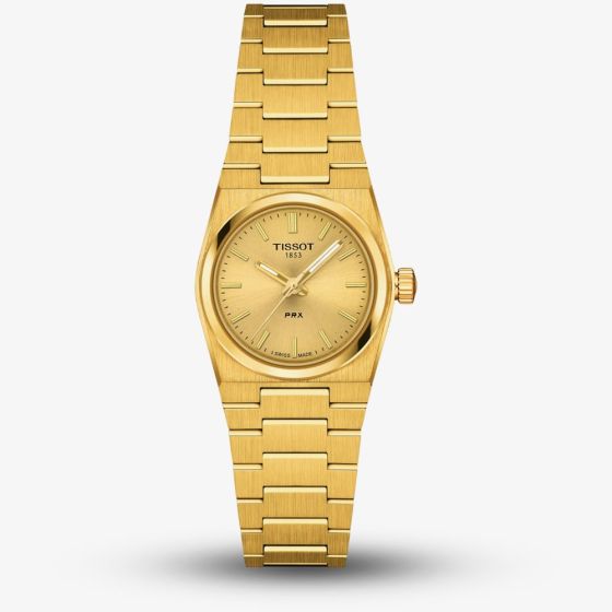 Tissot Ladies PRX Gold Tone Watch T137.010.33.021.00