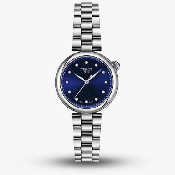 Tissot Ladies Desir Blue Dial Stainless Steel Bracelet Watch T152.010.11.046.00