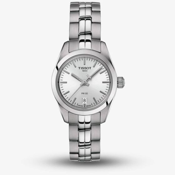 Tissot Ladies T-Classic PR 100 Silver Watch T101.010.11.031.00