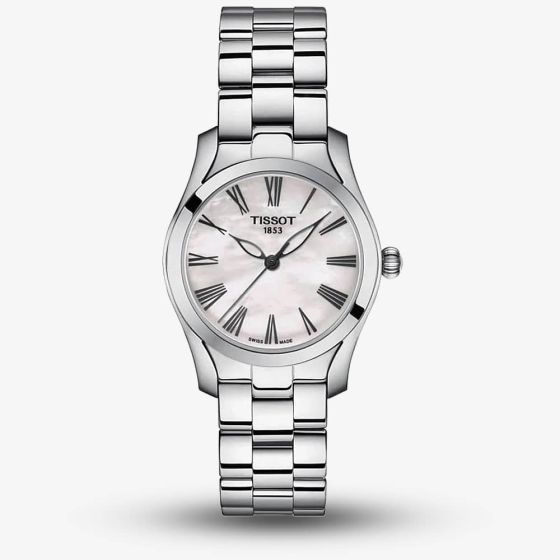 Tissot Ladies T-Wave Mother of Pearl Bracelet Watch T112.210.11.113.00