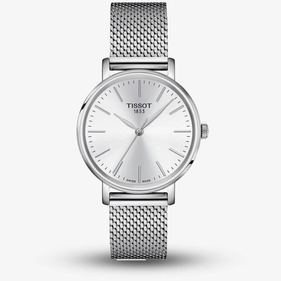 Tissot Everytime Lady Stainless Steel Mesh Watch T143.210.11.011.00