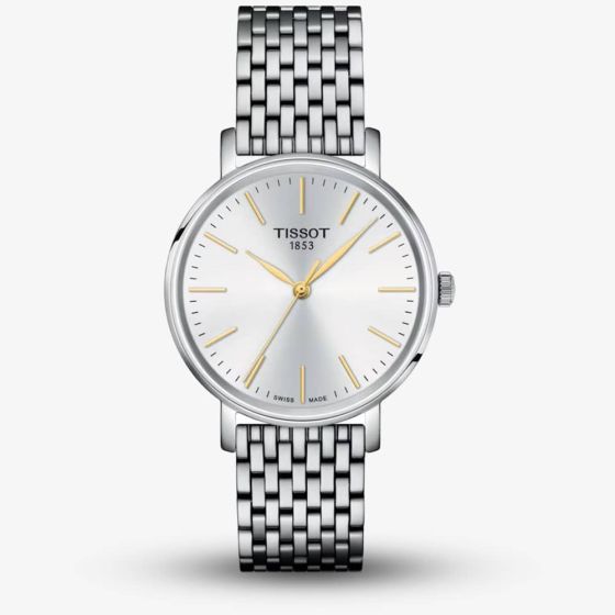 Tissot Ladies Everytime Silver Dial Watch T143.210.11.011.01