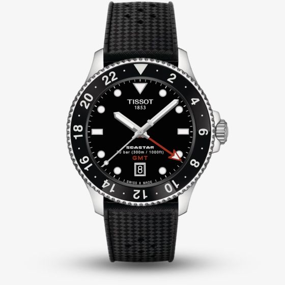 Tissot Seastar 1000 GMT Silver Watch T120.852.17.051.00
