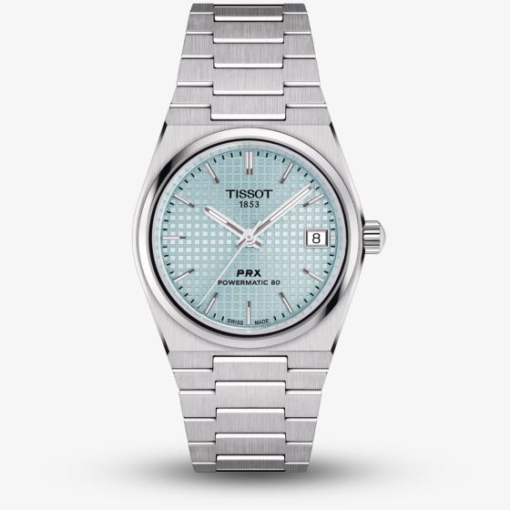 Tissot PRX Powermatic 80 Ice Blue Dial Automatic Watch T137.207.11.351.00