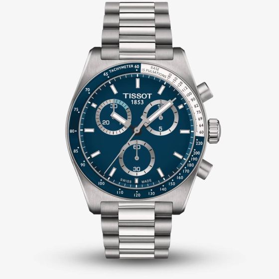 Tissot PR516 Blue Dial Chronograph Watch T149.417.11.041.00
