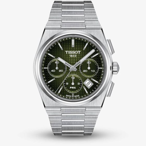 Tissot PRX Automatic Chronograph Green Watch T137.427.11.091.00