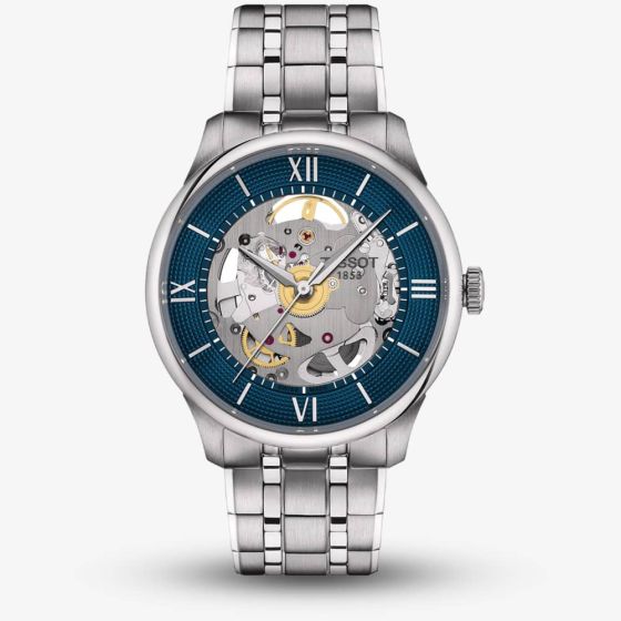 Tissot Chemin Des Tourelles Squelette Blue Watch T139.836.11.048.00