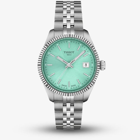 Tissot Ladies Ballade Green Dial Watch T156.210.11.091.00