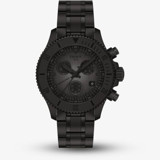 Tissot Seastar 1000 Chronograph 38mm Black Watch T120.217.33.061.00