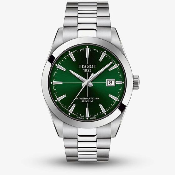 Tissot Mens Green Powermatic Watch T127.407.11.091.01