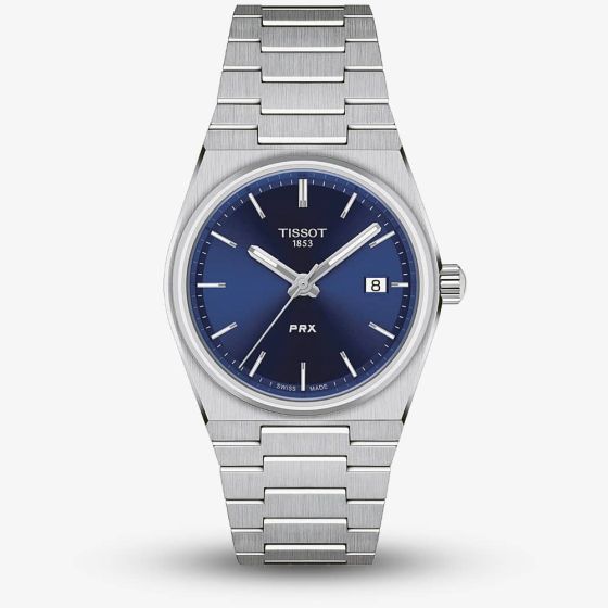 Tissot Unisex PRX 35mm Navy Dial Watch T137.210.11.041.00