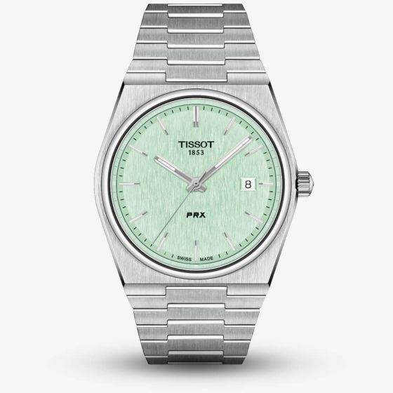Tissot Mens PRX Green Dial Watch T137.410.11.091.01