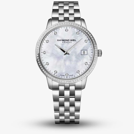 Ex-Display Raymond Weil Ladies Toccata Diamond Bracelet Watch 5388-STS-97081