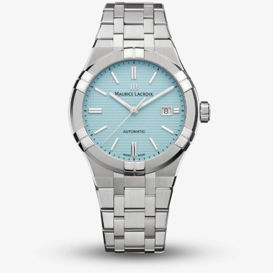 Maurice Lacroix Aikon Baby Blue Summer Limited Edition Watch AI6008-SS00F-431-C
