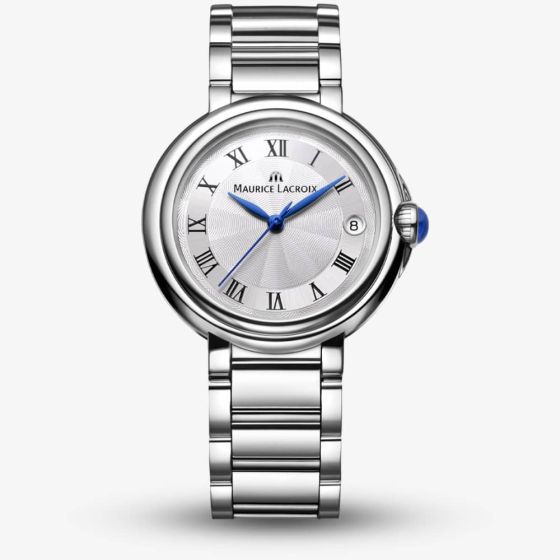 Maurice Lacroix Fiaba Silver & Blue Watch AI6008-SS00F-530-E